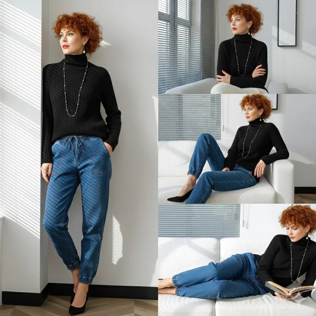 FONDAMENTALE®️  | Maglione Dolcevita Firenze - Morbido e Caldo