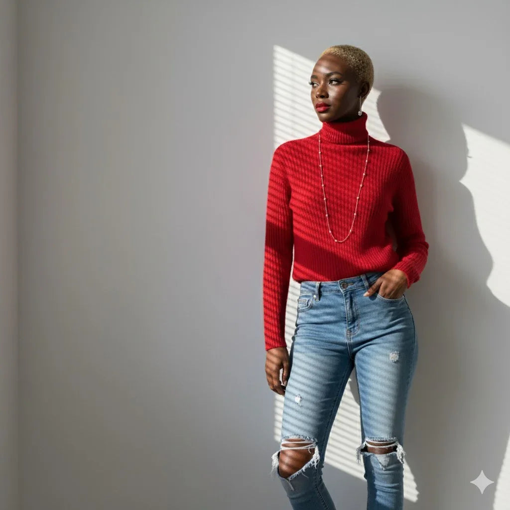 FONDAMENTALE®️  | Maglione Dolcevita Firenze - Morbido e Caldo